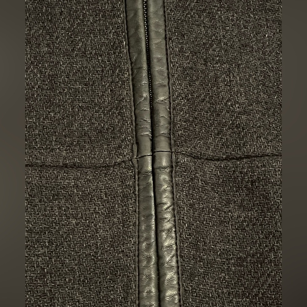 J- Crew Long Coat designed with Stadium cloth by Nello Gori - Size 4P - Picture 8 of 16